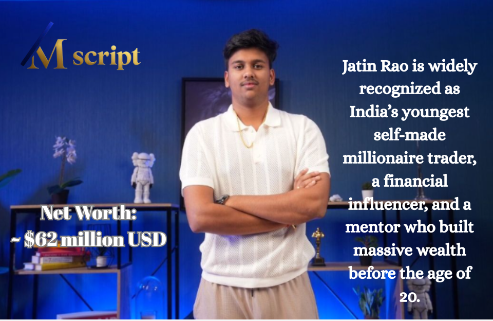 Jatin Rao Biography 2026: Net Worth