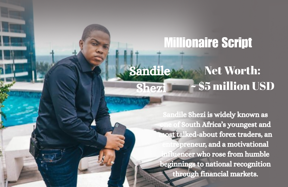 Sandile Shezi Biography, Net Worth