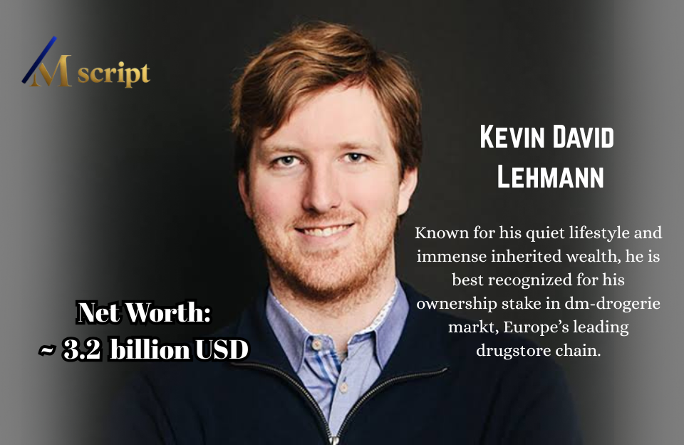 Kevin David Lehmann Biography: Net Worth 2026