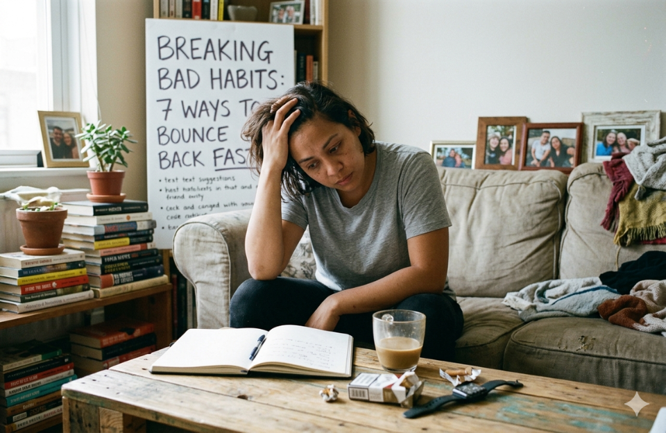 Breaking Bad Habits and Ways to Bounce Back Fast