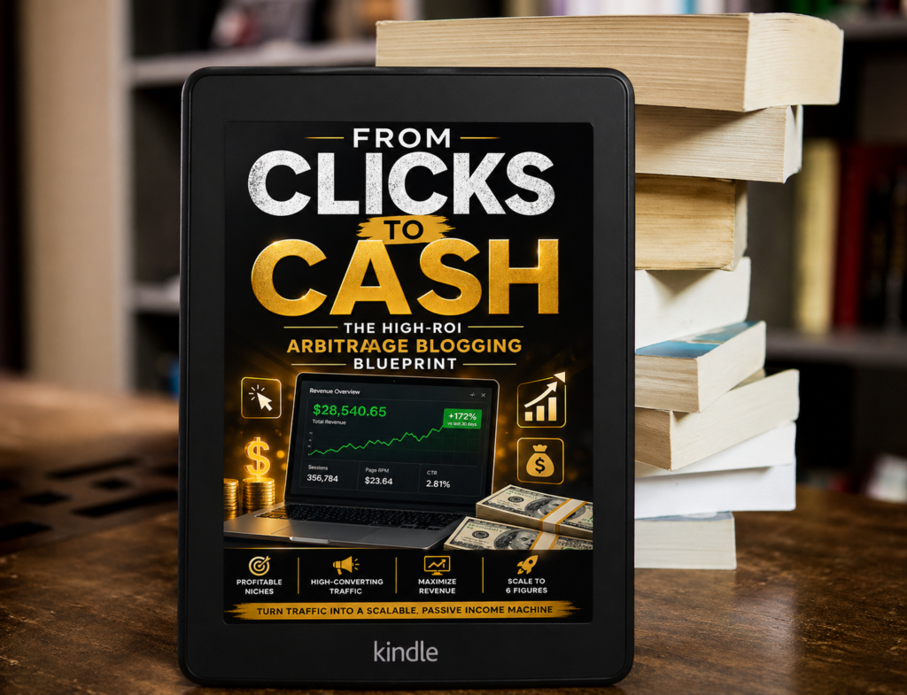 From Clicks To Cash, The High-ROI Arbitrage Blogging Blueprint.p