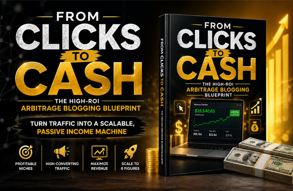 From-Clicks-To-Cash-The-Ultimate-Arbitrage-Blogging-Blueprint-for-High-ROi book
