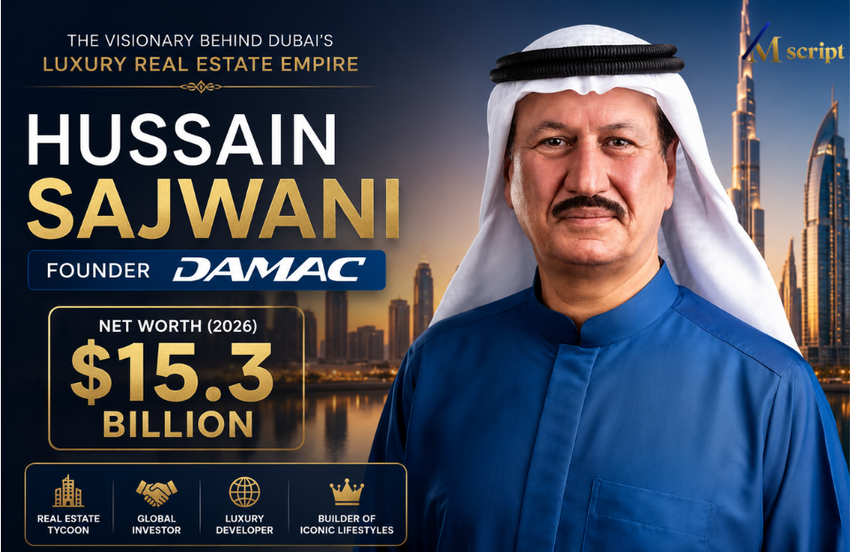 Discover Hussain Sajwani net worth in 2026, his biography, religion, family, DAMAC empire