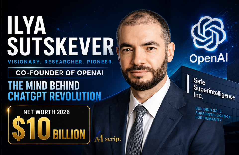 Ilya Sutskever Net Worth 2026: Biography, OpenAI, ChatGPT & Billionaire Status