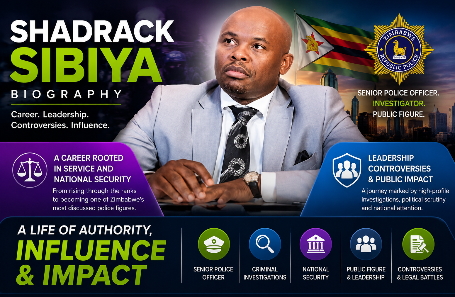 Shadrack Sibiya Biography